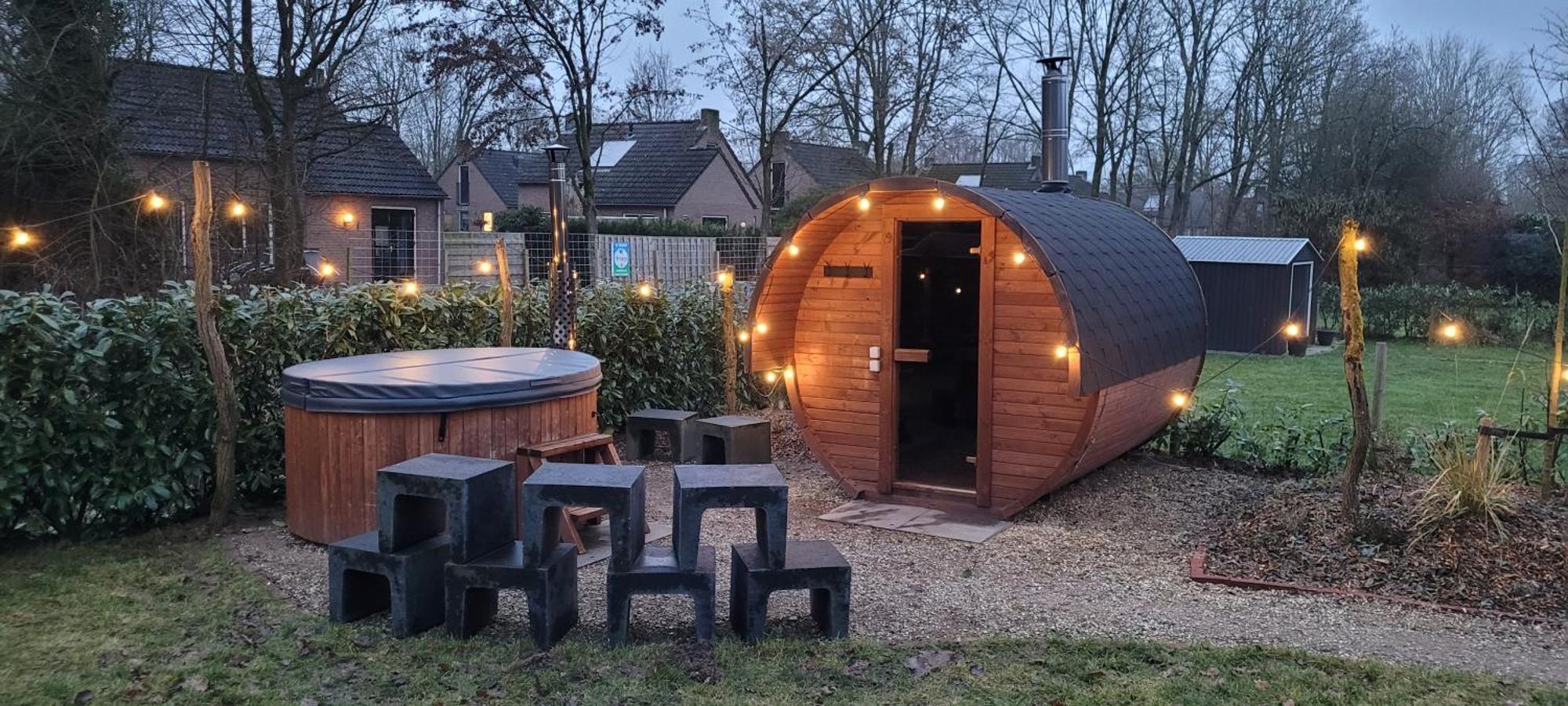 Evergreen Wellness Met Sauna & Hottub Ewijk Zewnętrze zdjęcie